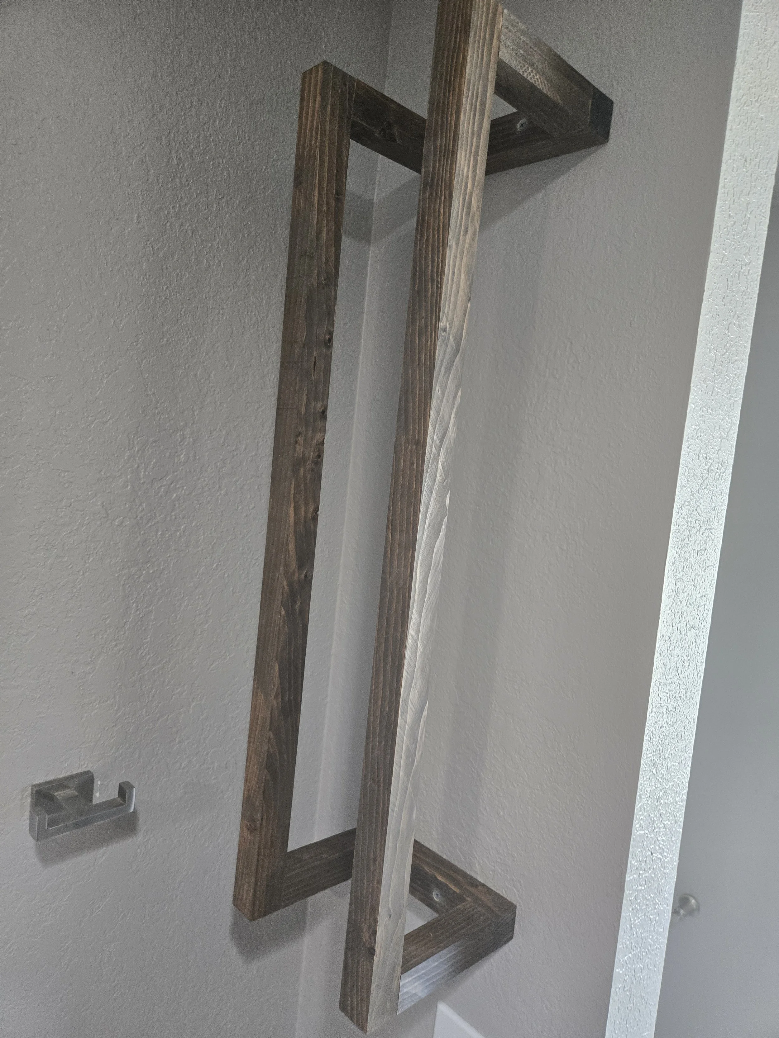 Floating Towel Rack