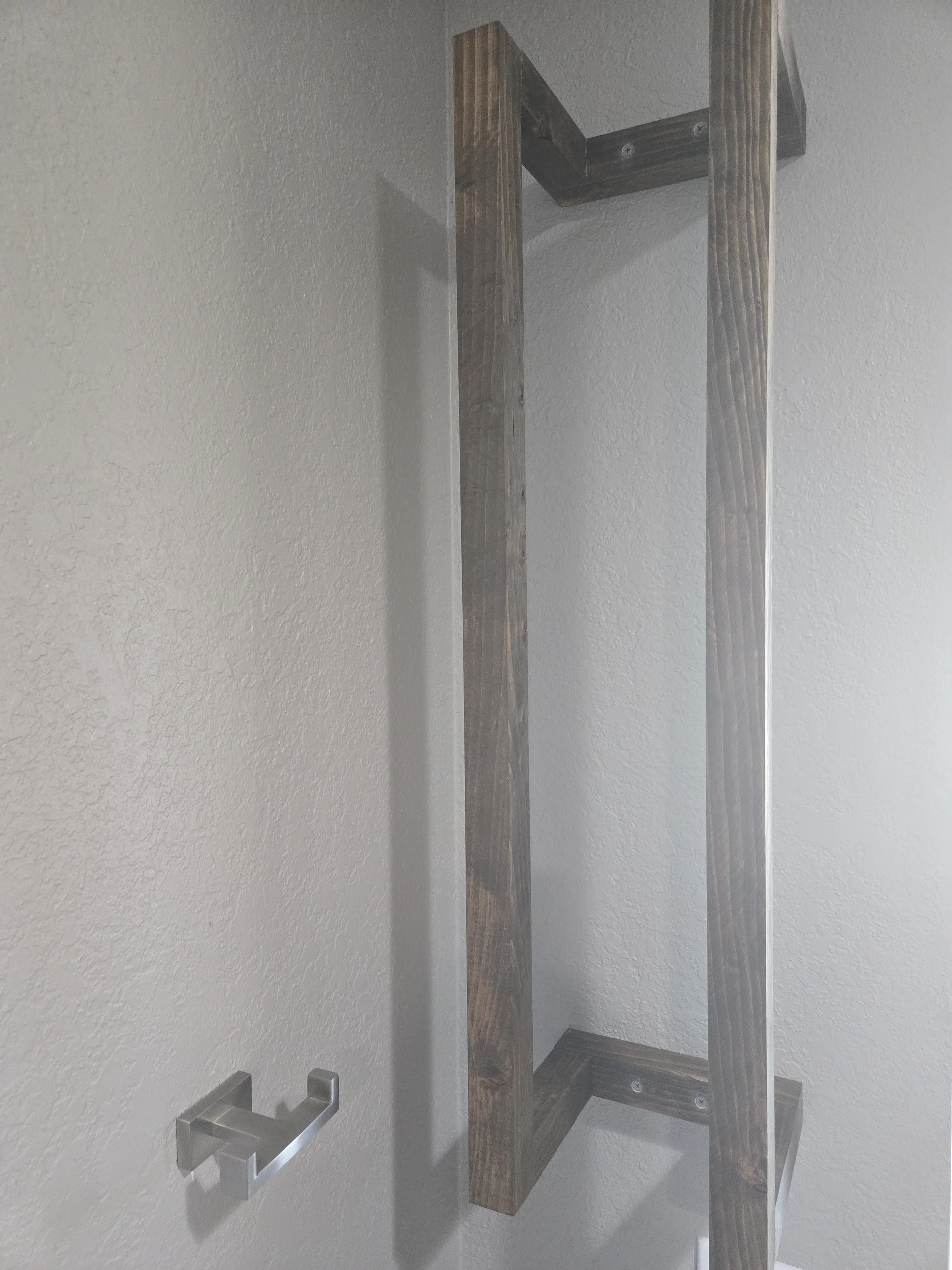 Floating Towel Rack