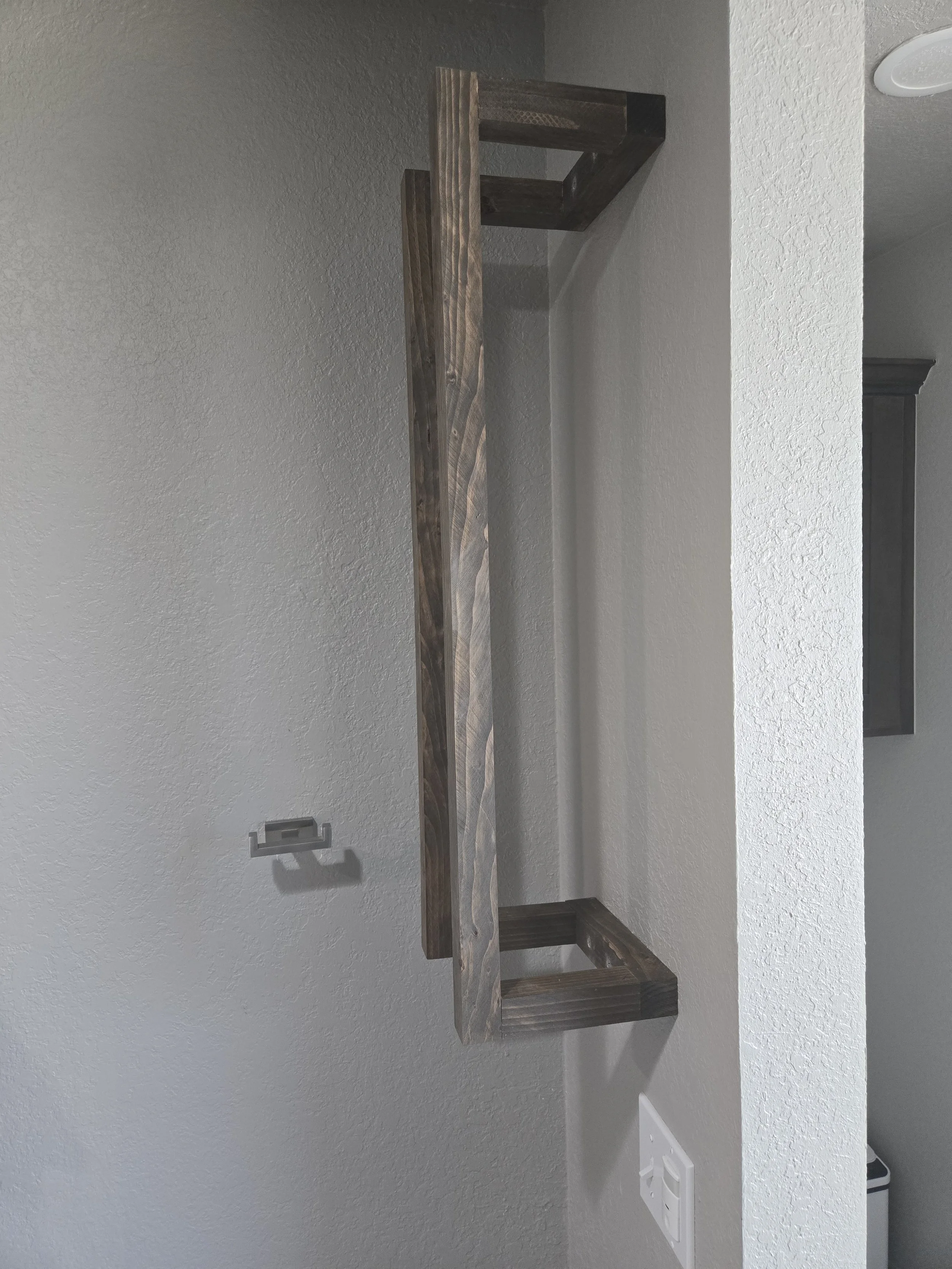 Floating Towel Rack