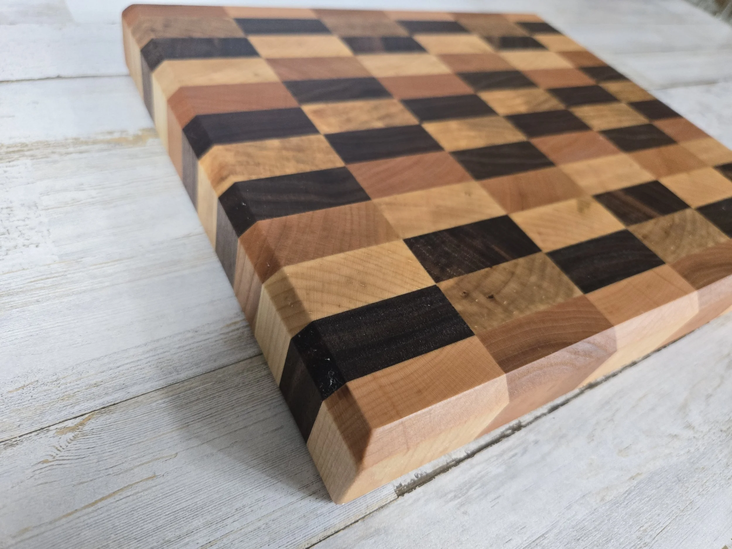 End Grain Mini Board (Maple, Cherry, Walnut, Purpleheart)