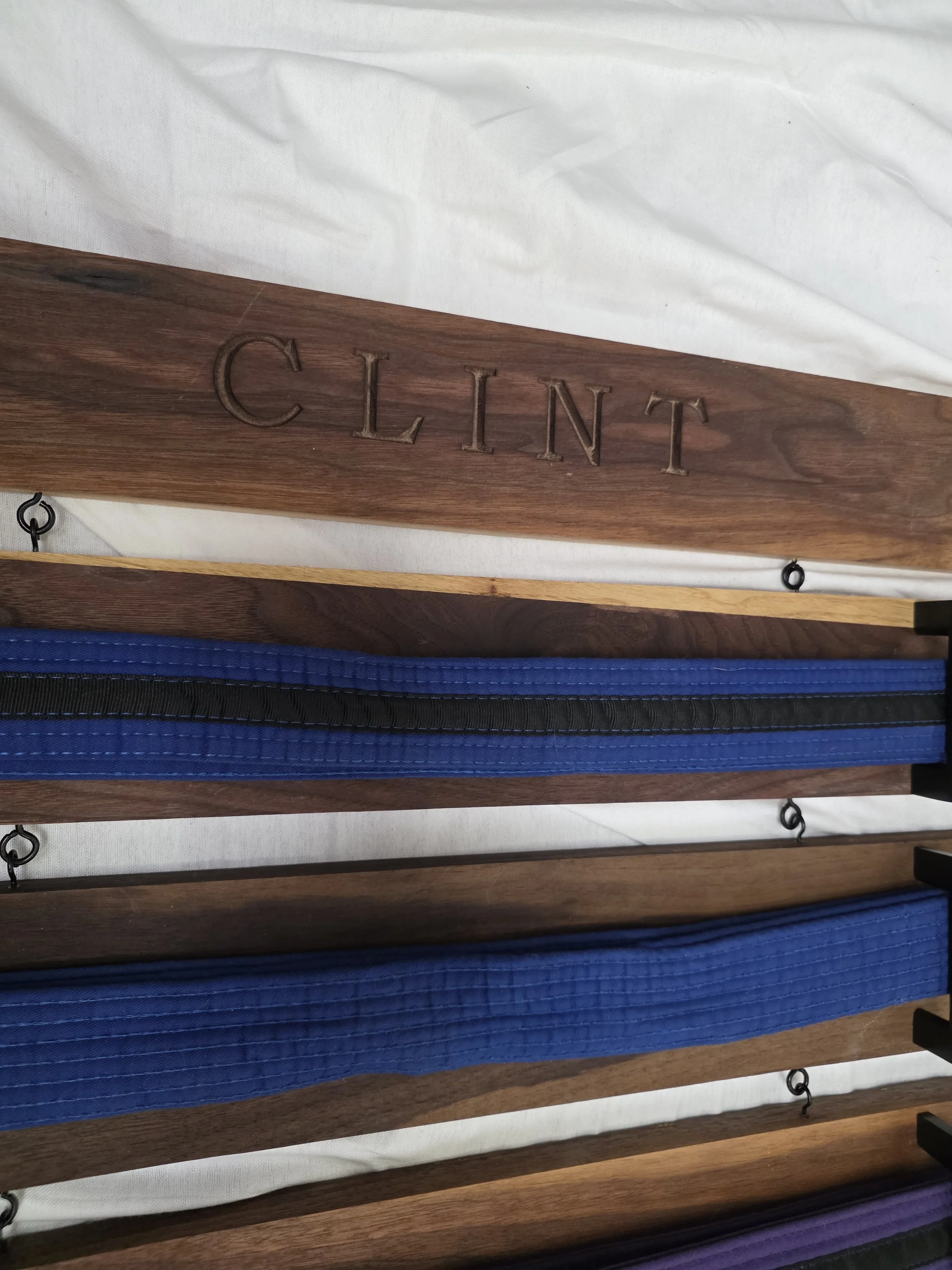 Pride MMA Belt Display