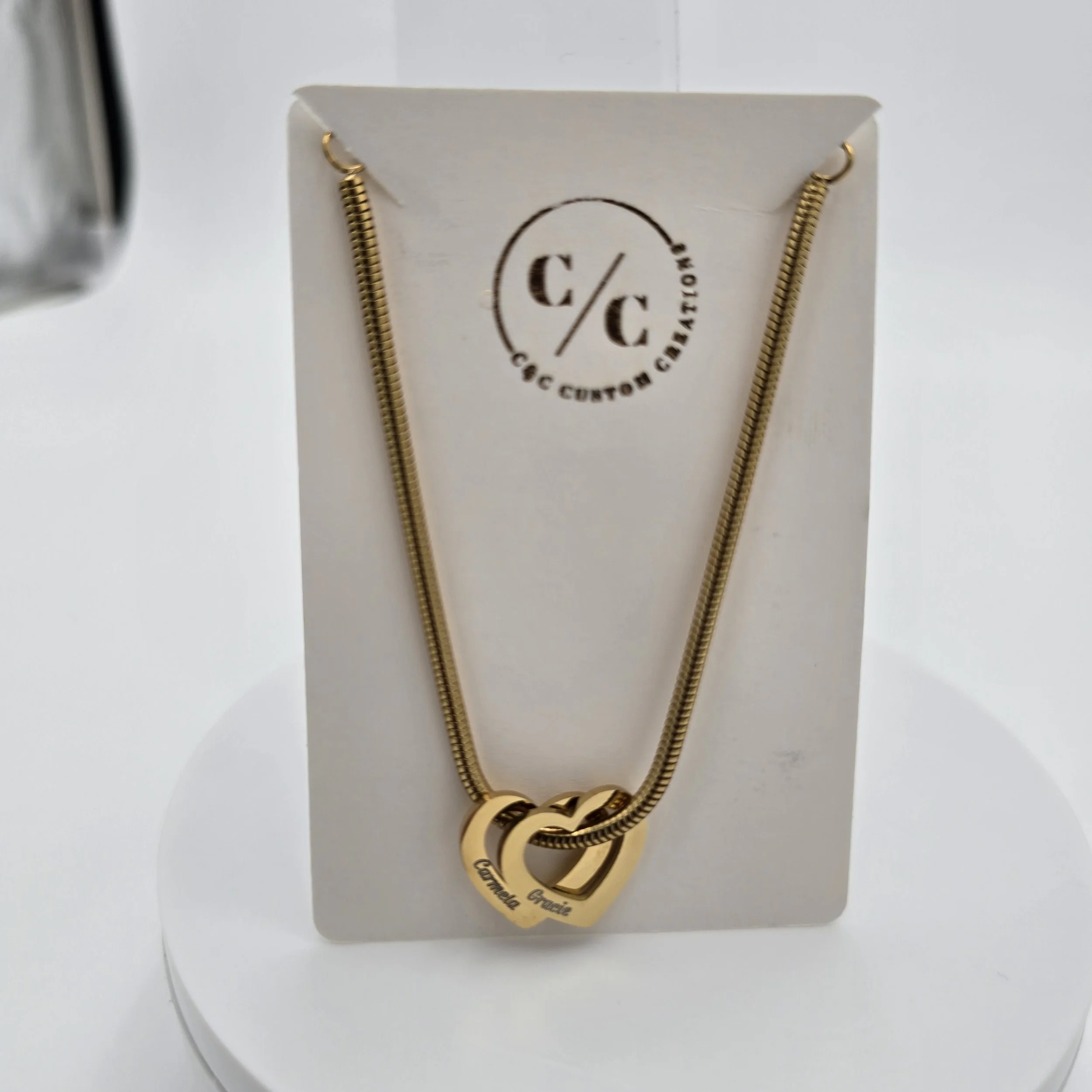 Custom Engraved Heart Bracelet