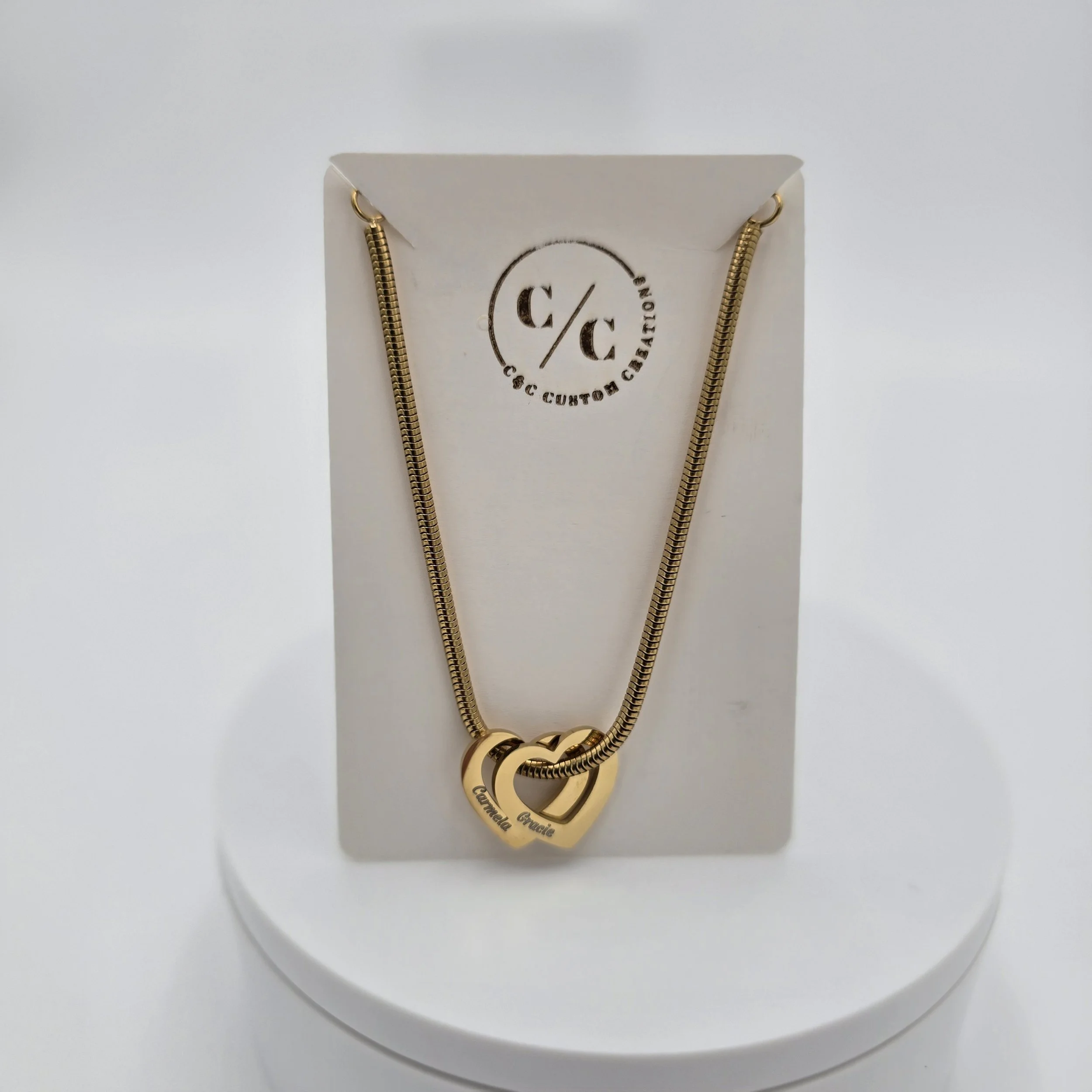 Custom Engraved Heart Bracelet