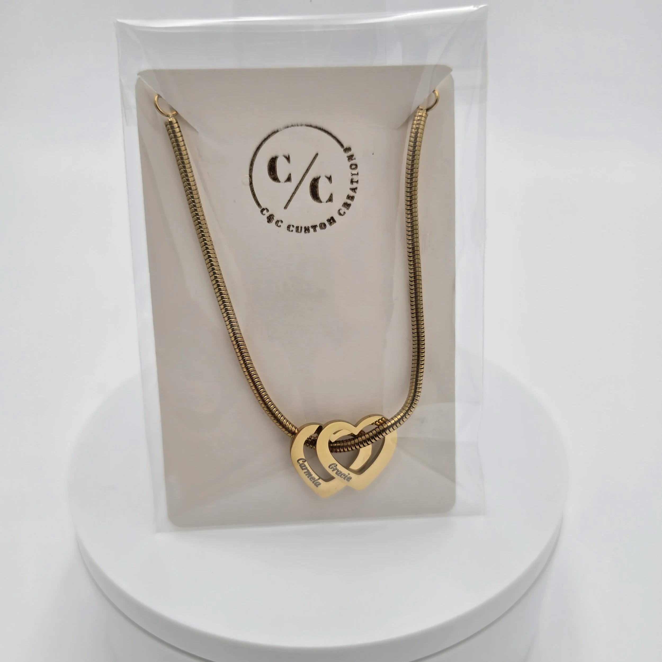 Custom Engraved Heart Bracelet