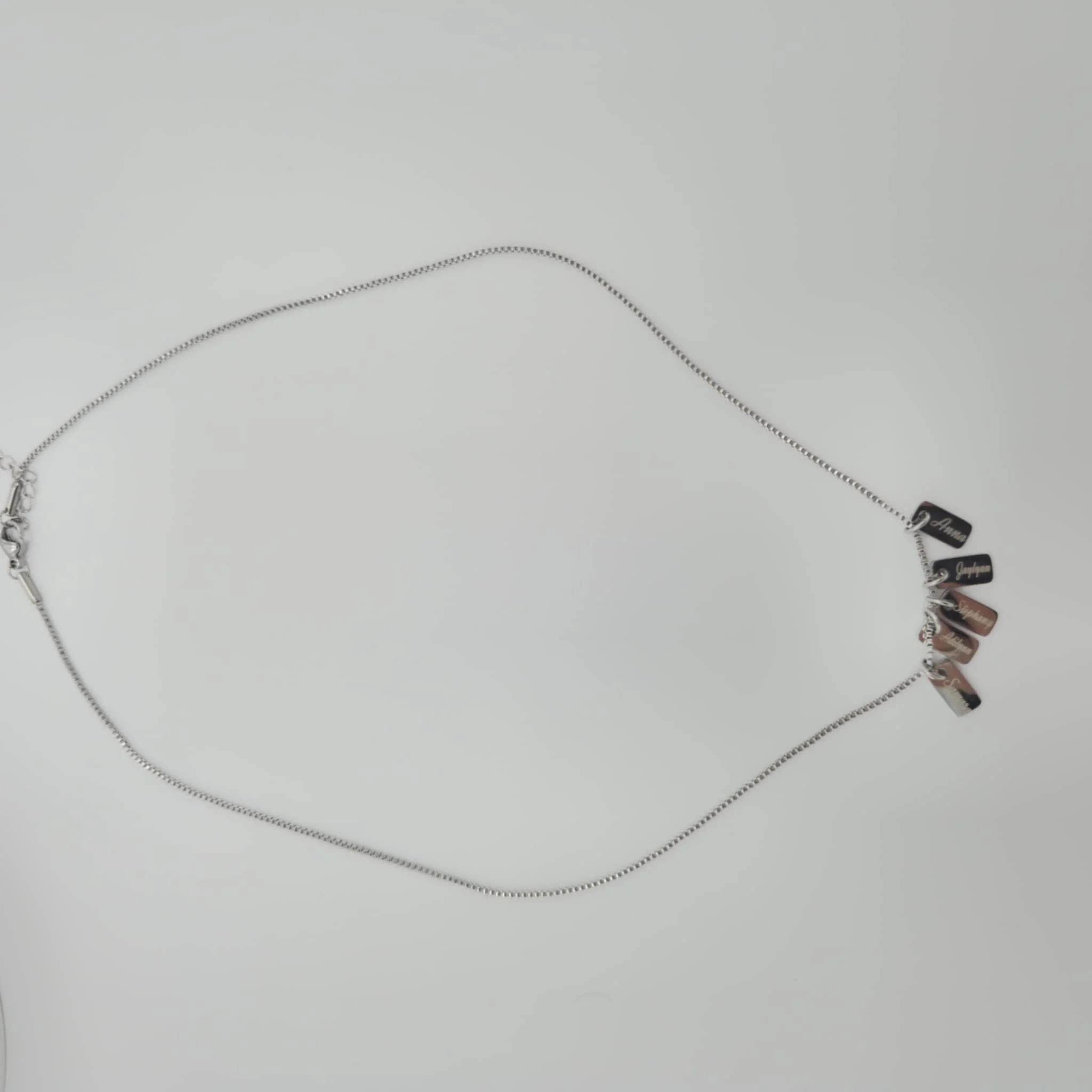 Custom Mini Tag Necklace – Personalized Name Necklace — C&C Custom Crafts