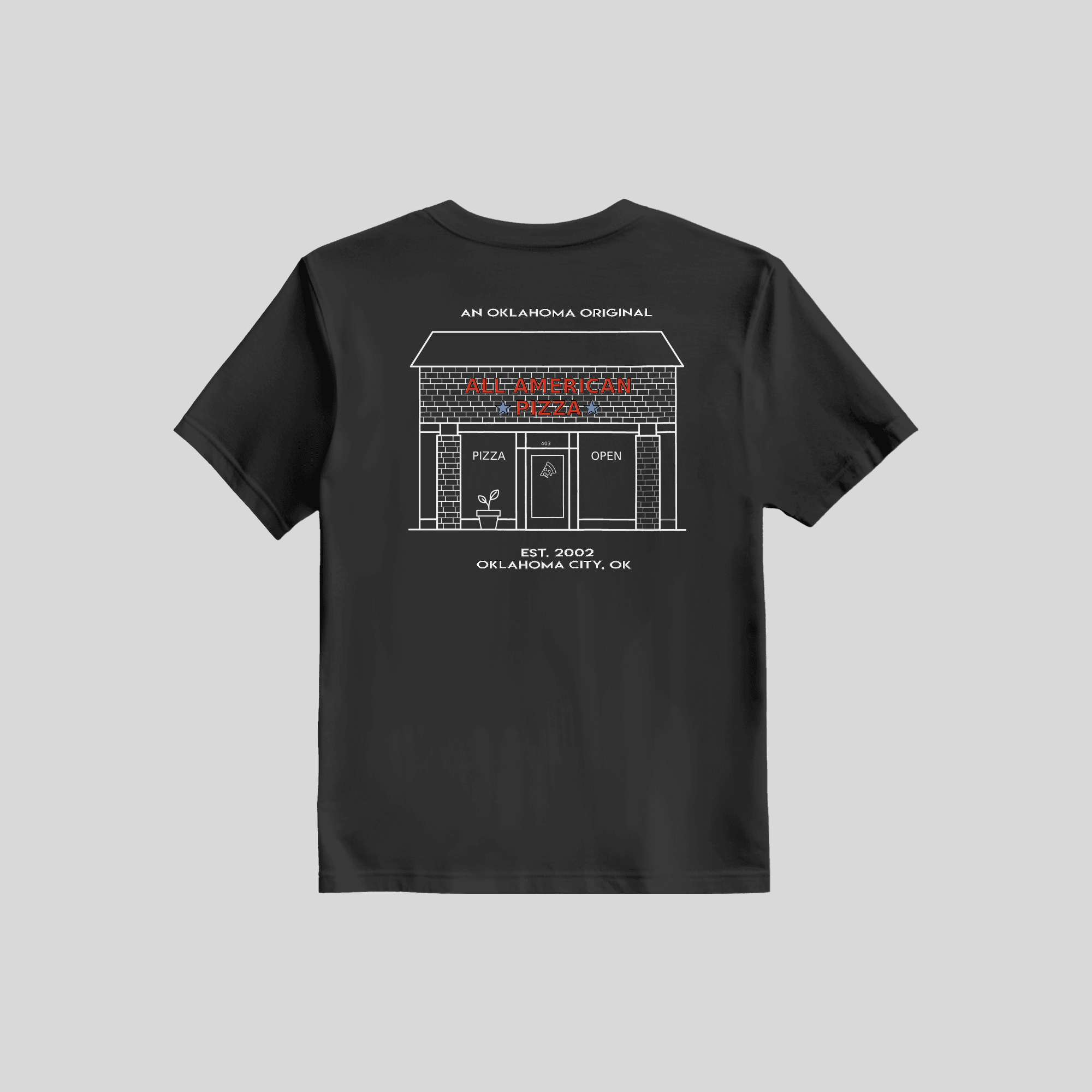 All American Pizza T-Shirt Project